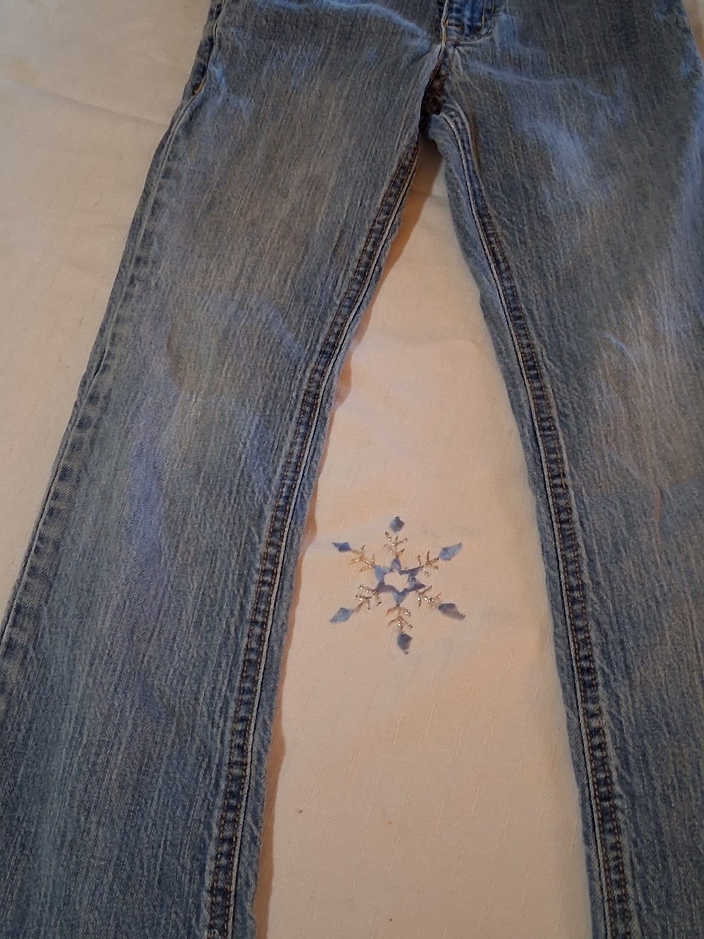 Place Light Blue Kids Straight-Leg Jeans Bootcut Stretch 8 260968